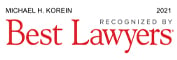 Michael H. Korein | Recognized by | Best Lawyers | 2021 |